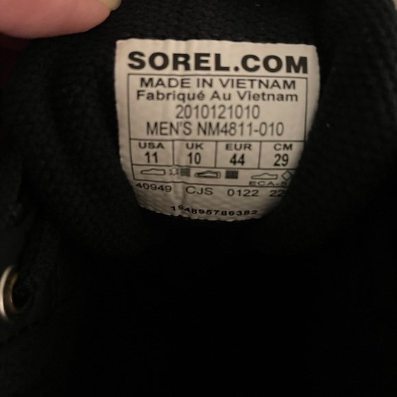 Sorel Explorer II Sneaker Mid Waterproof Shoe Men’s Size 10 - Picture 6 of 6